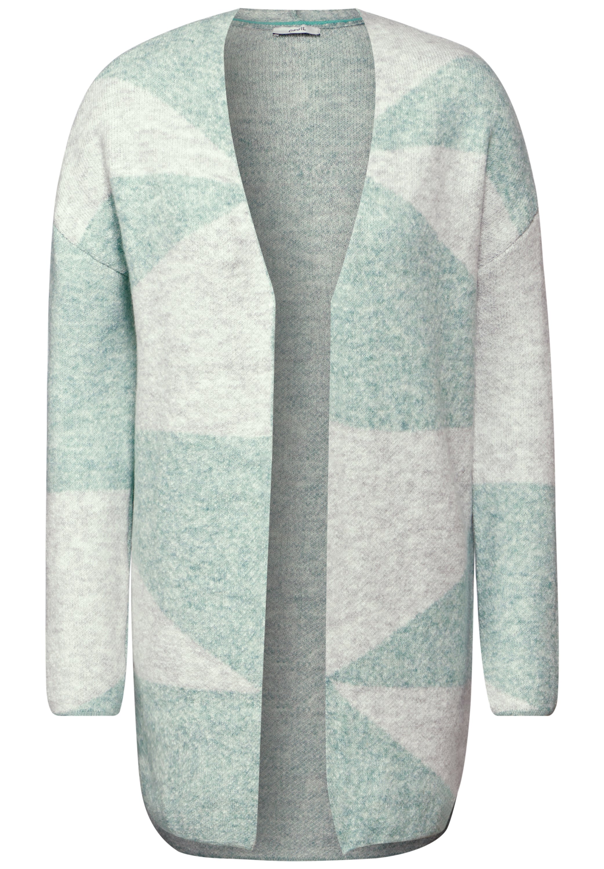 Gemusterte Strickjacke