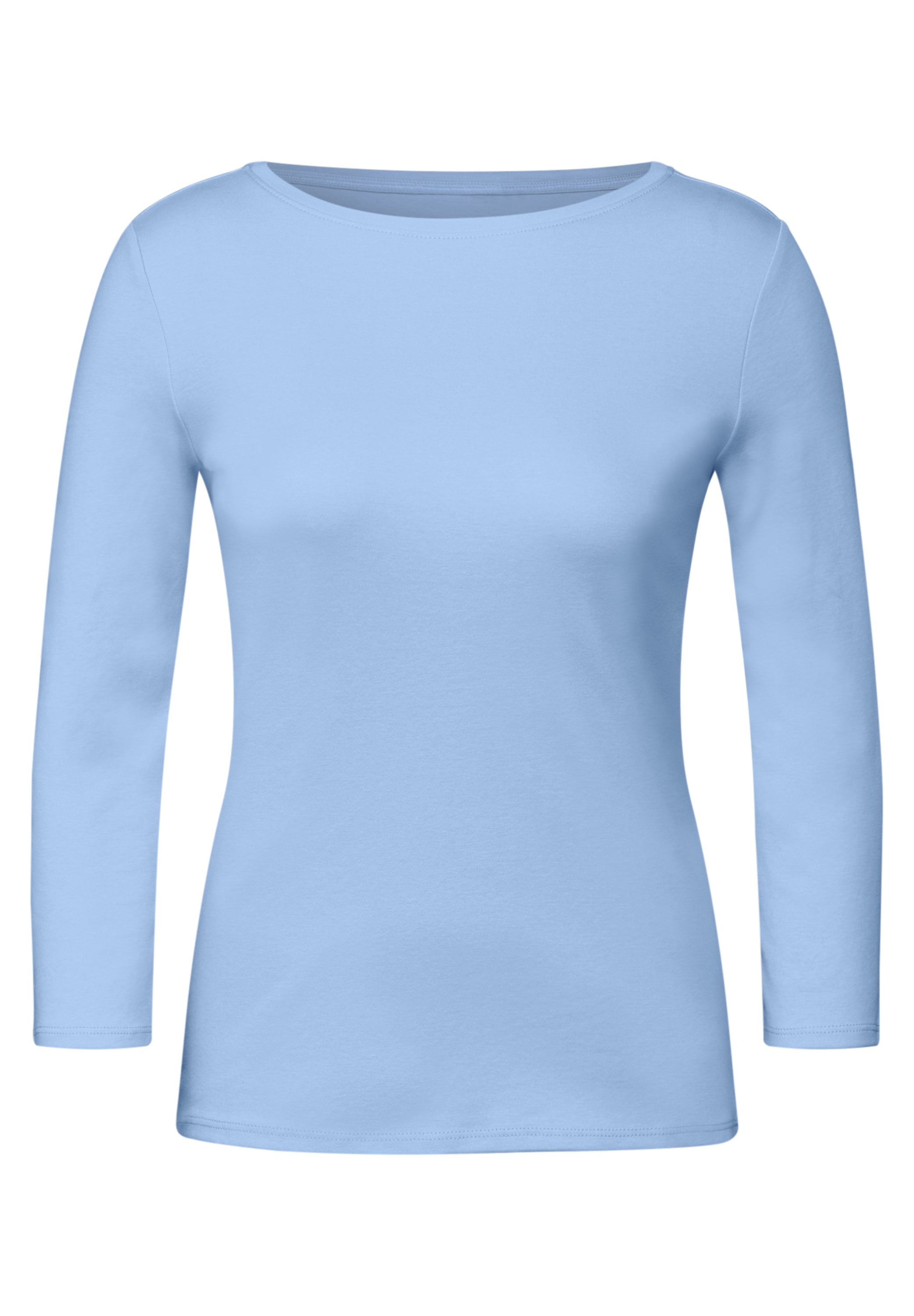 Basic Shirt in Unifarbe