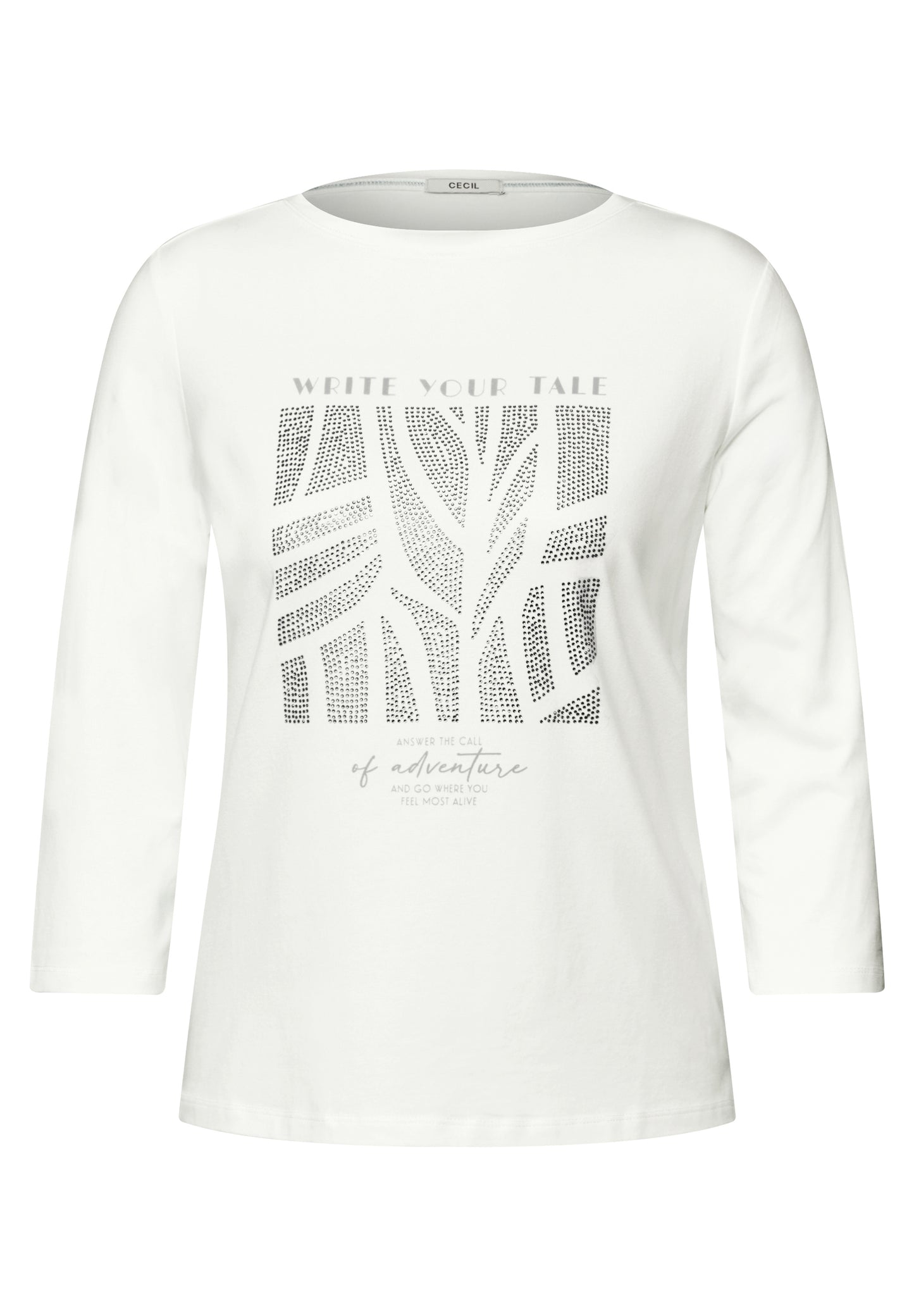Shirt mit Glitzer-Motiv