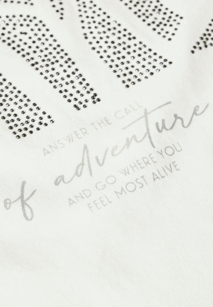 Shirt mit Glitzer-Motiv
