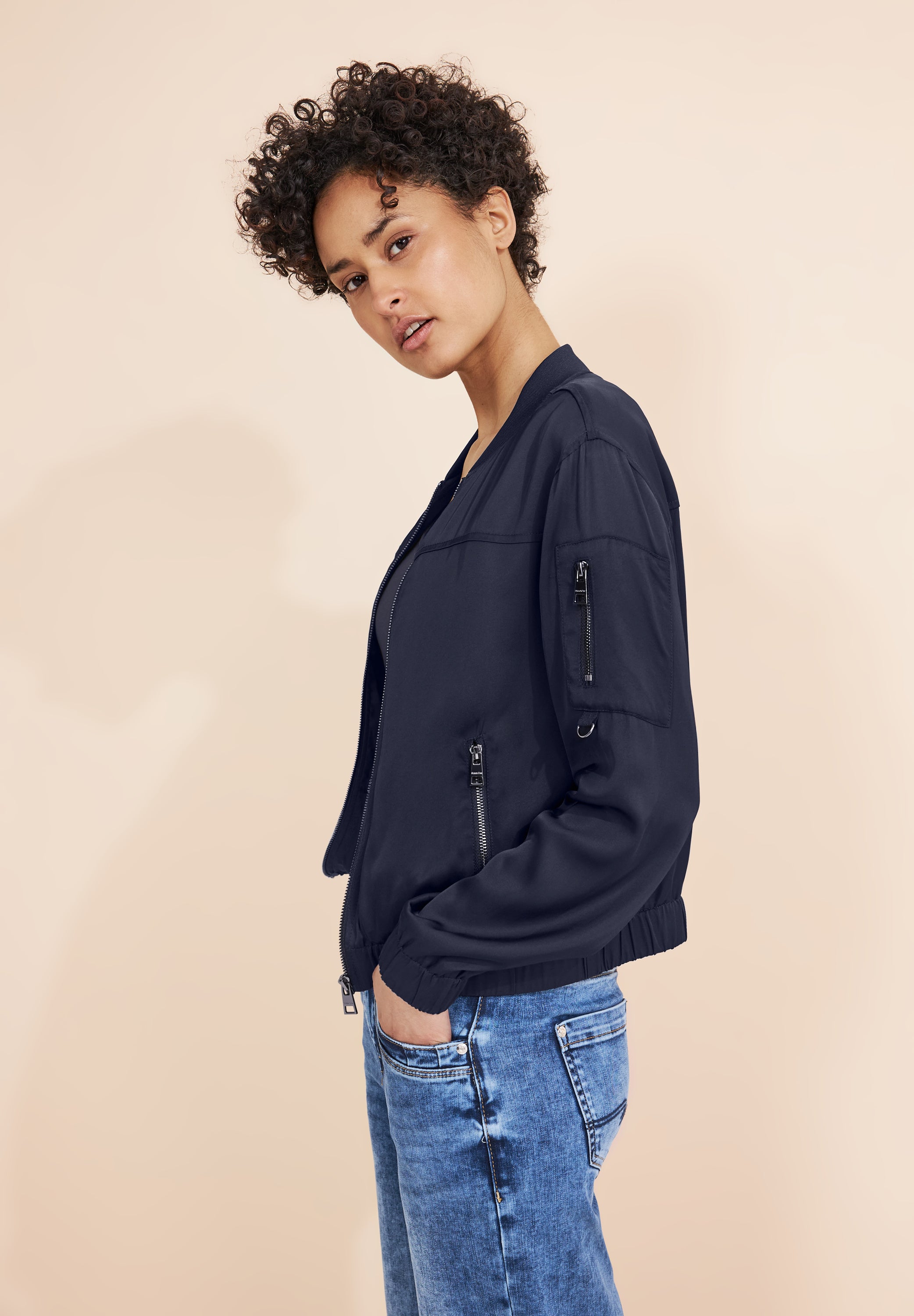 Loose Fit Blouson