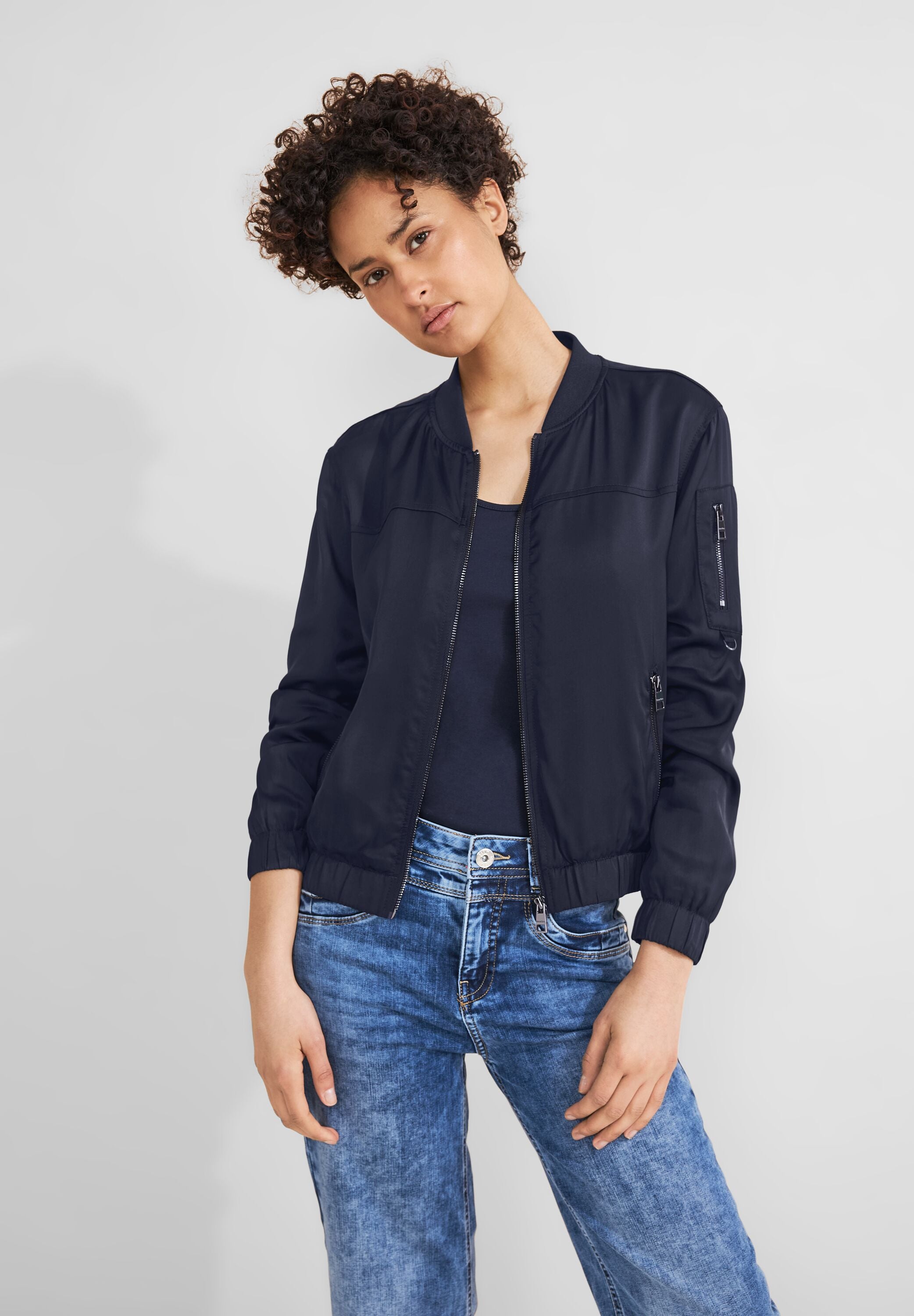 Loose Fit Blouson