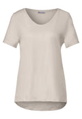 Basic T-Shirt mit V-Neck in 4 Farben von Street One