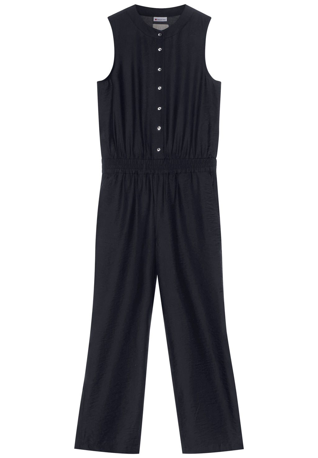 Jumpsuit in Unifarbe