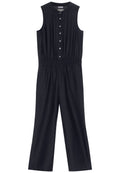 Jumpsuit in Unifarbe