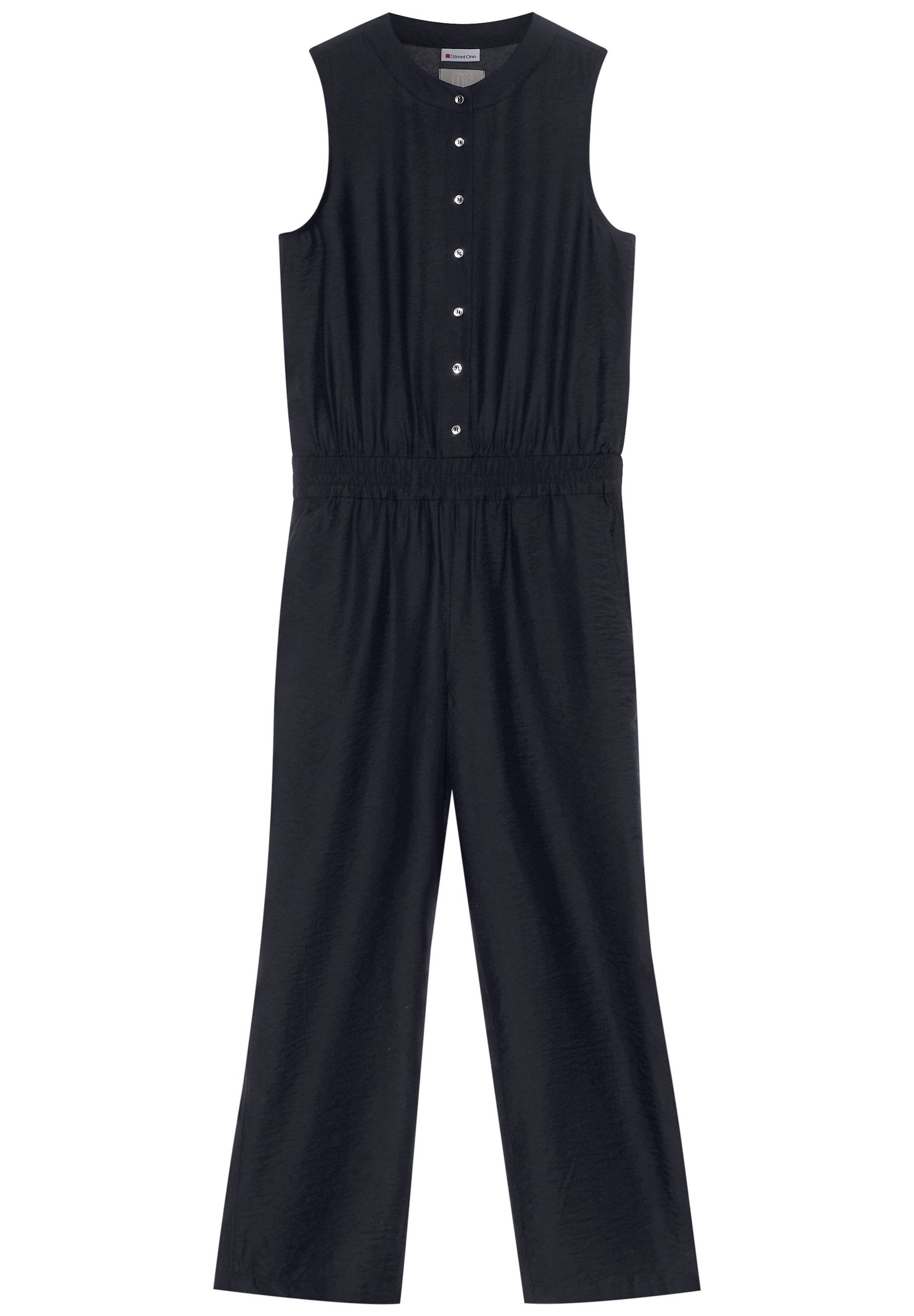 Jumpsuit in Unifarbe