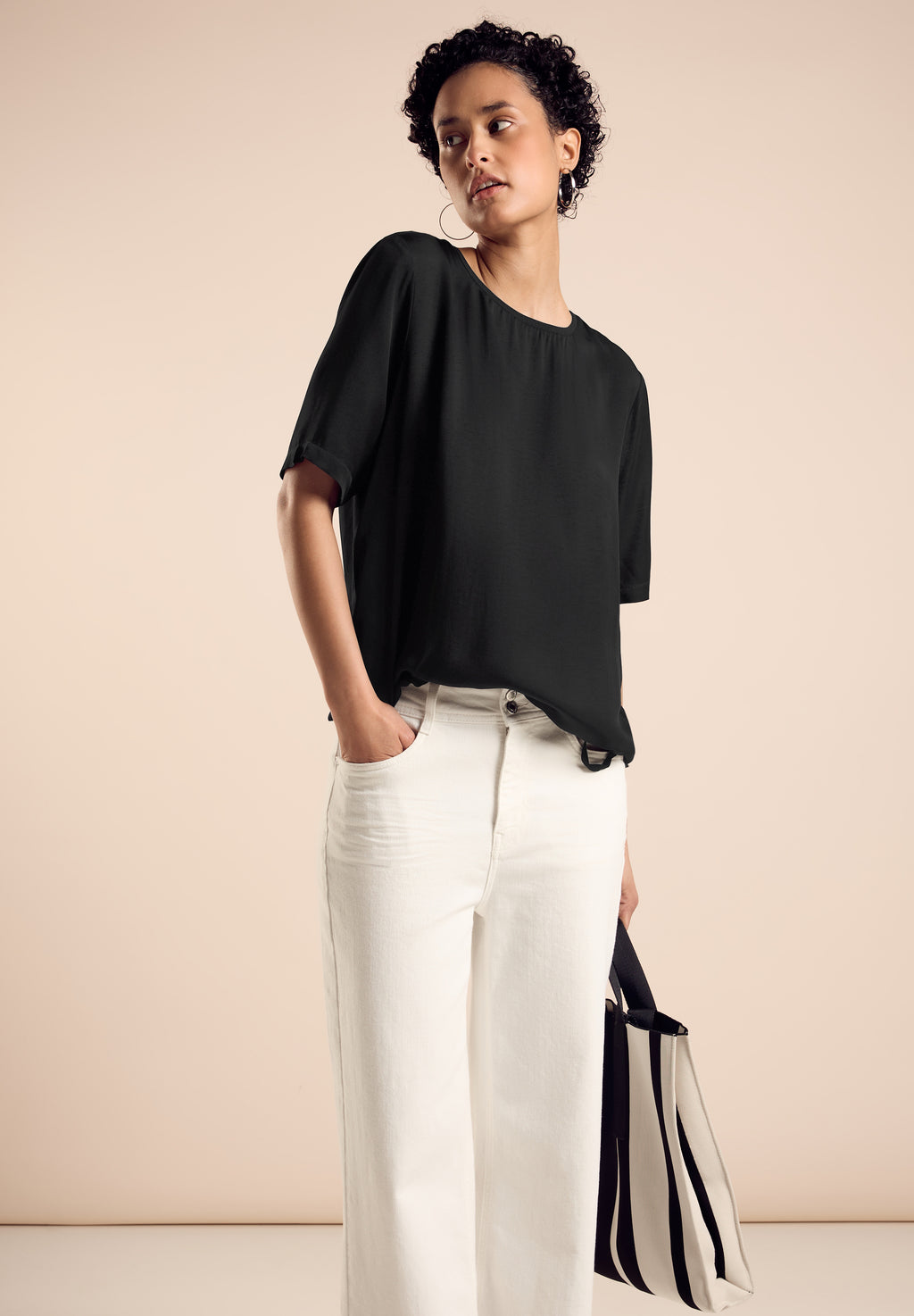 T-Shirt mit Tunnelzug