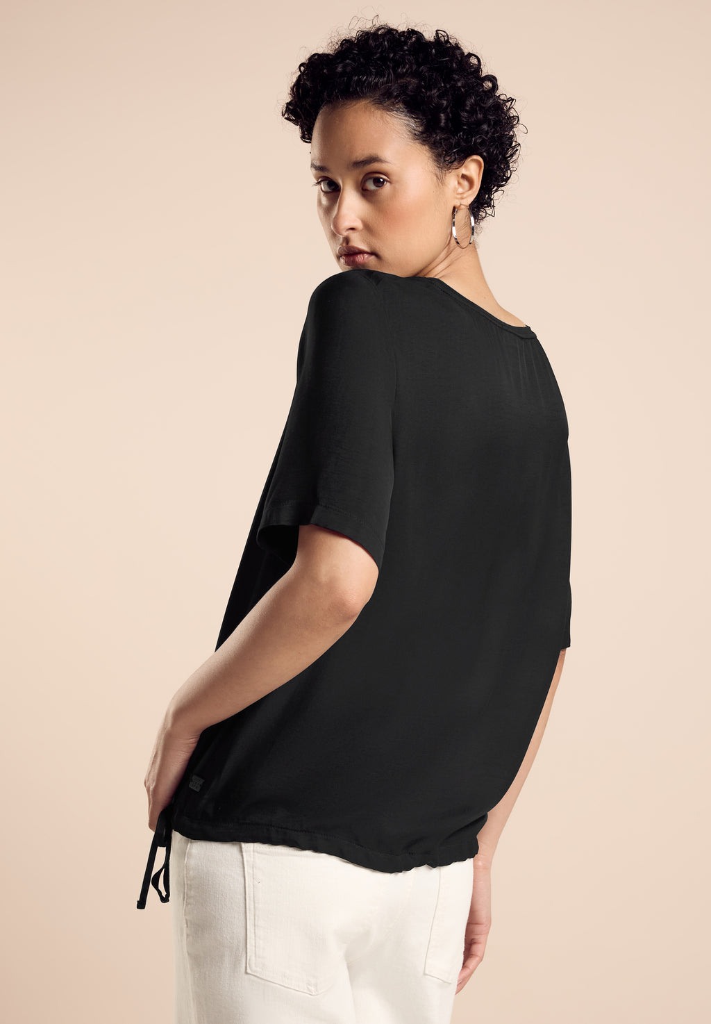 T-Shirt mit Tunnelzug