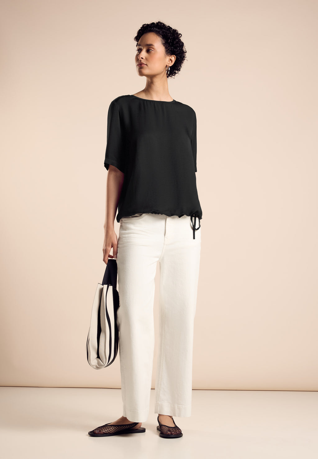 T-Shirt mit Tunnelzug