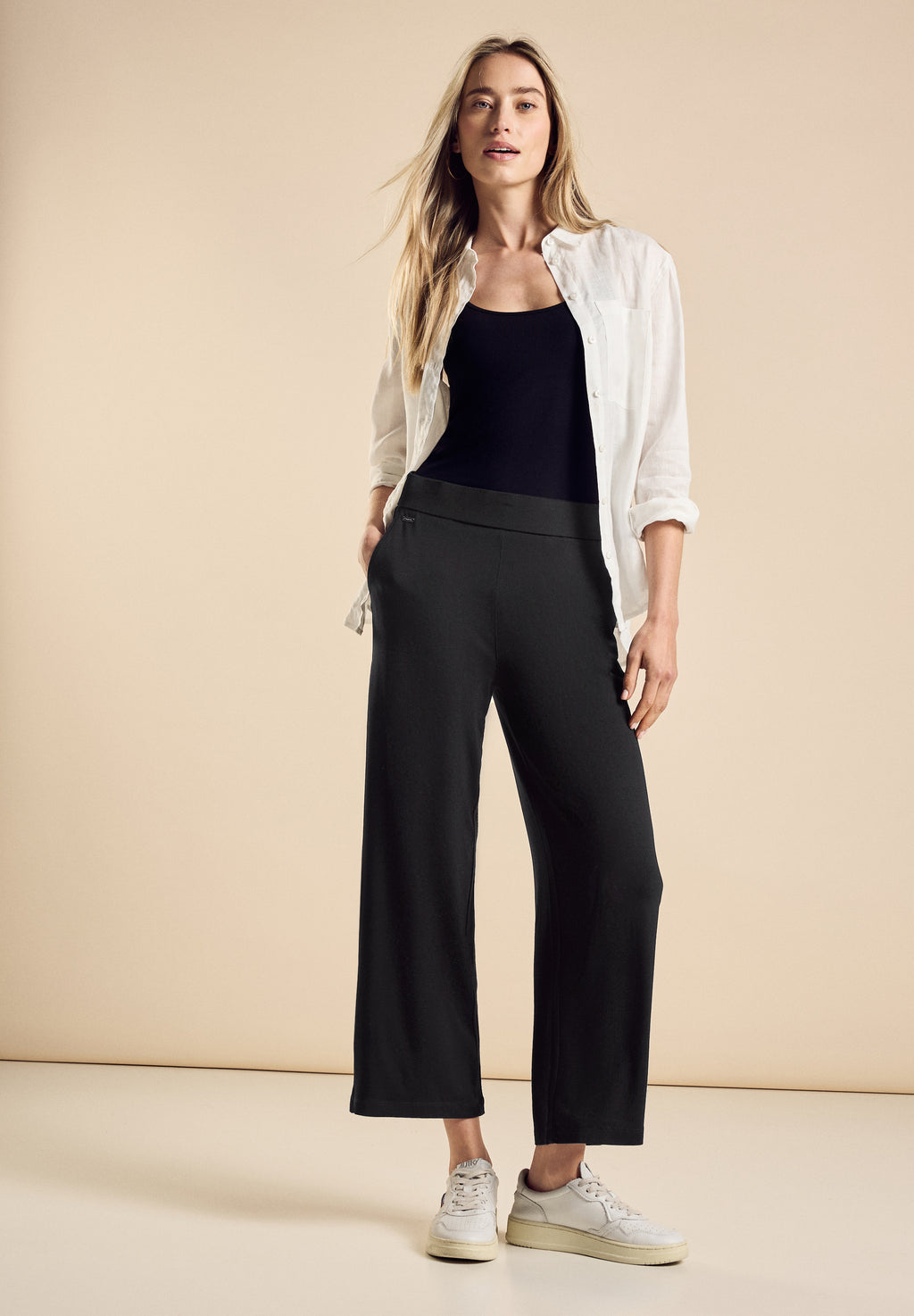 Jersey Hose im Loose Fit