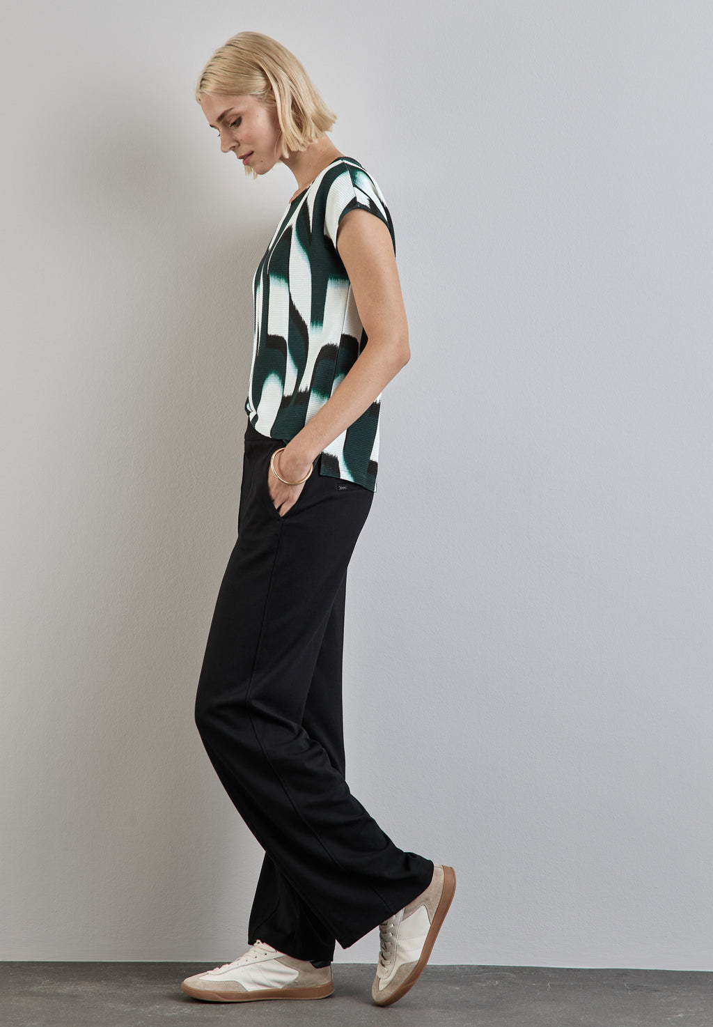 Bedrucktes Ottoman-Shirt