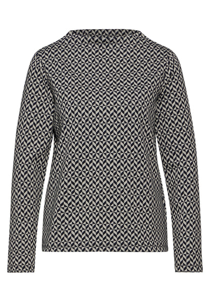 Bedrucktes Langarmshirt