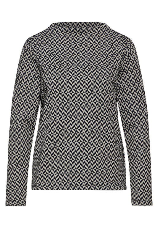 Bedrucktes Langarmshirt