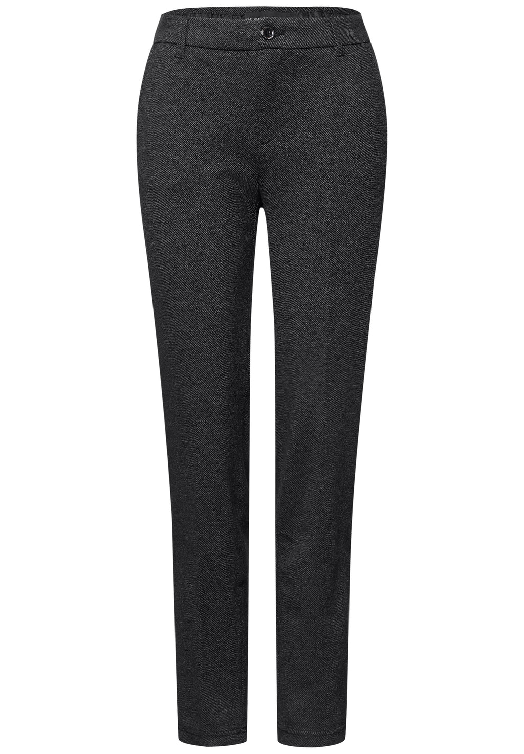 Chino im Melange-Look