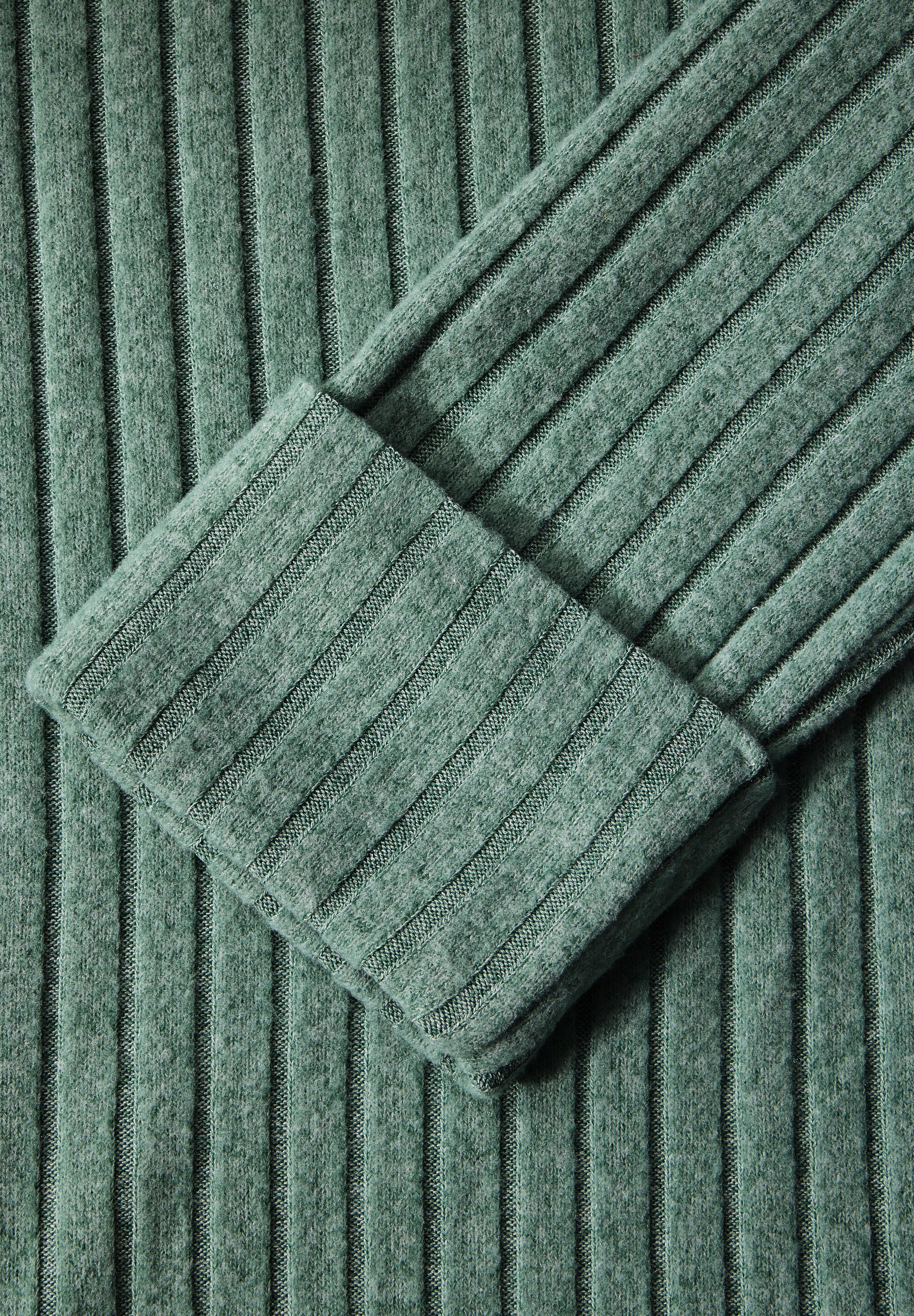 Shirt mit Rippstruktur