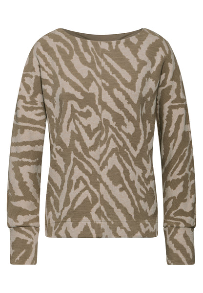 Two-Tone Jaquard Shirt