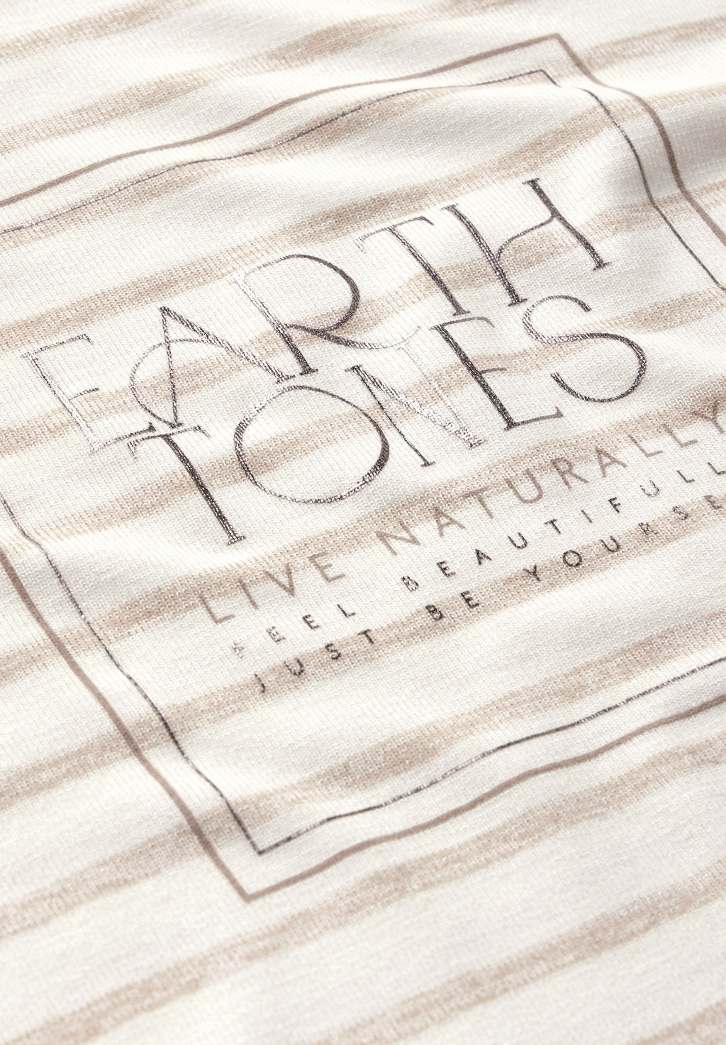 Folienprint Streifenshirt