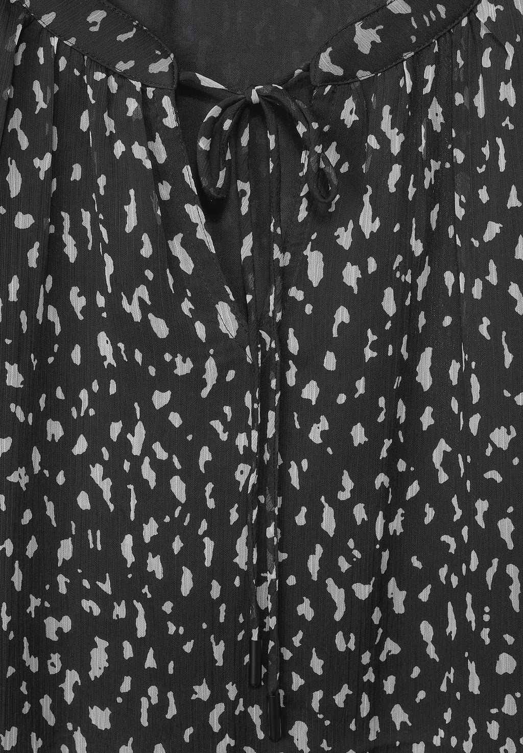 Chiffon Kleid mit Print