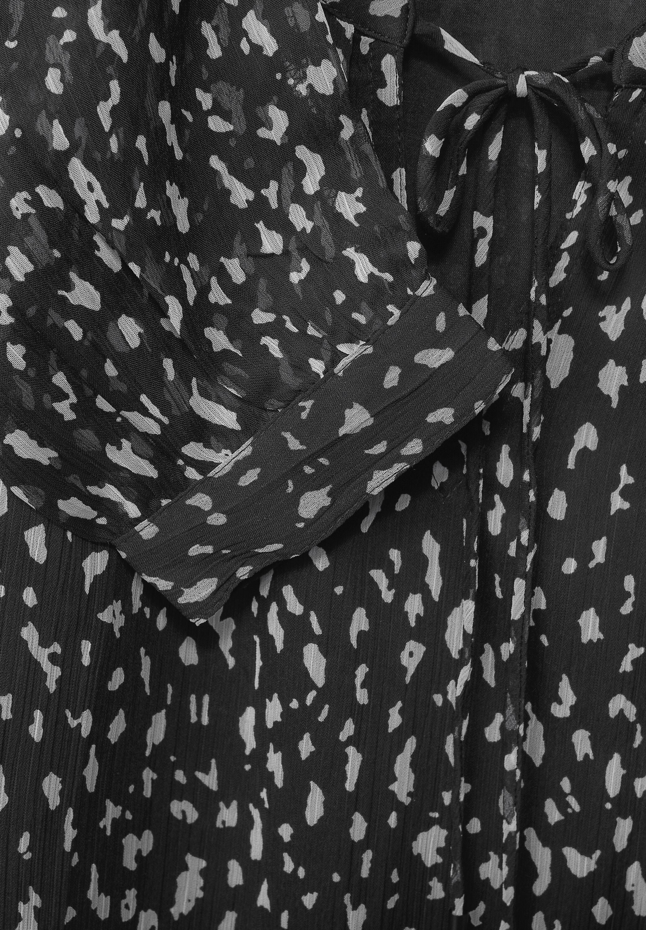 Chiffon Kleid mit Print