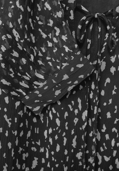 Chiffon Kleid mit Print