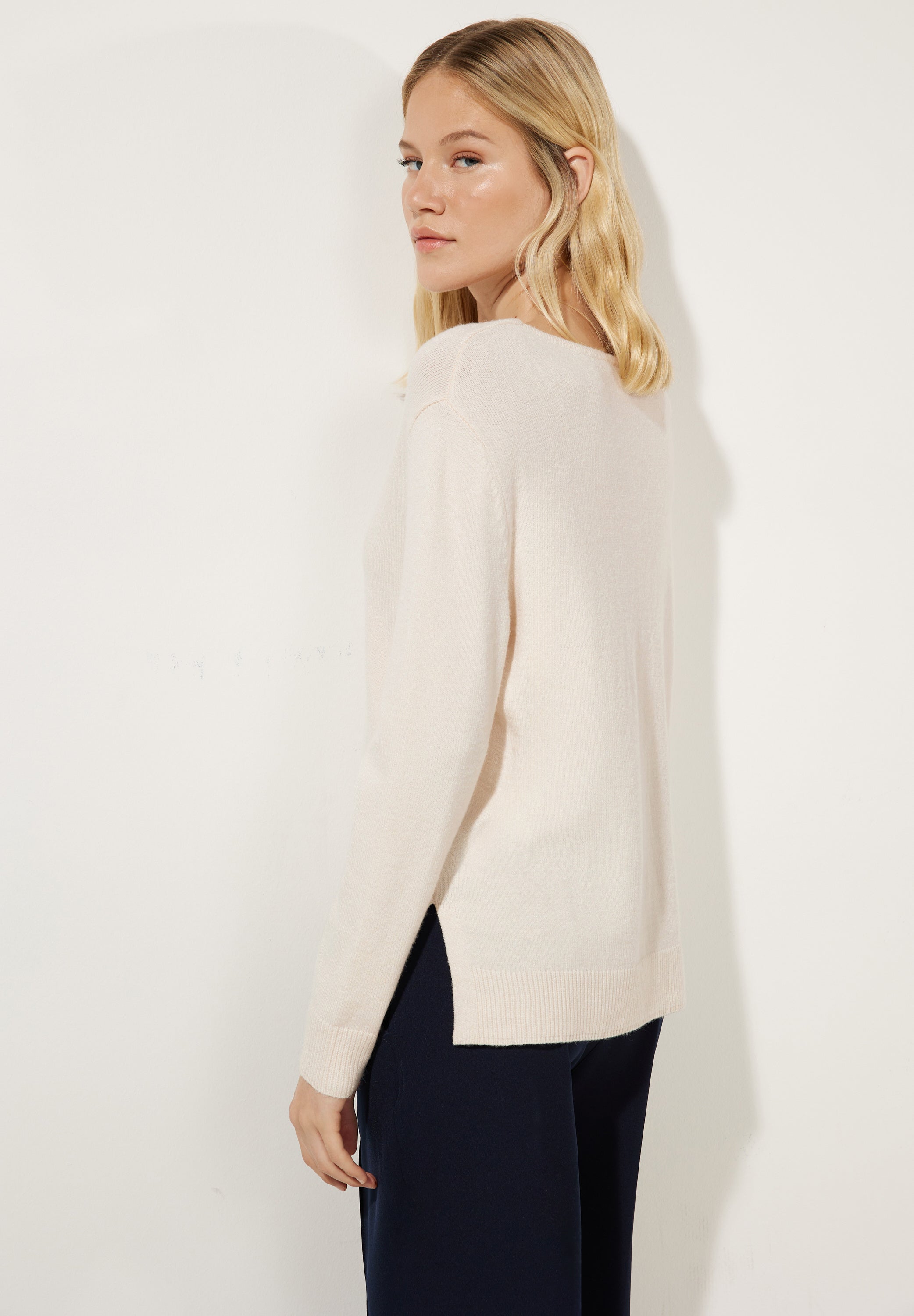 Pullover mit V-Ausschnitt