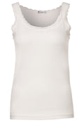 Basic Top mit Spitze