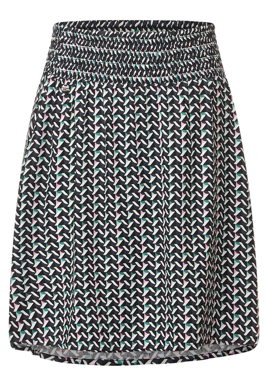 Rock mit Smock Bund