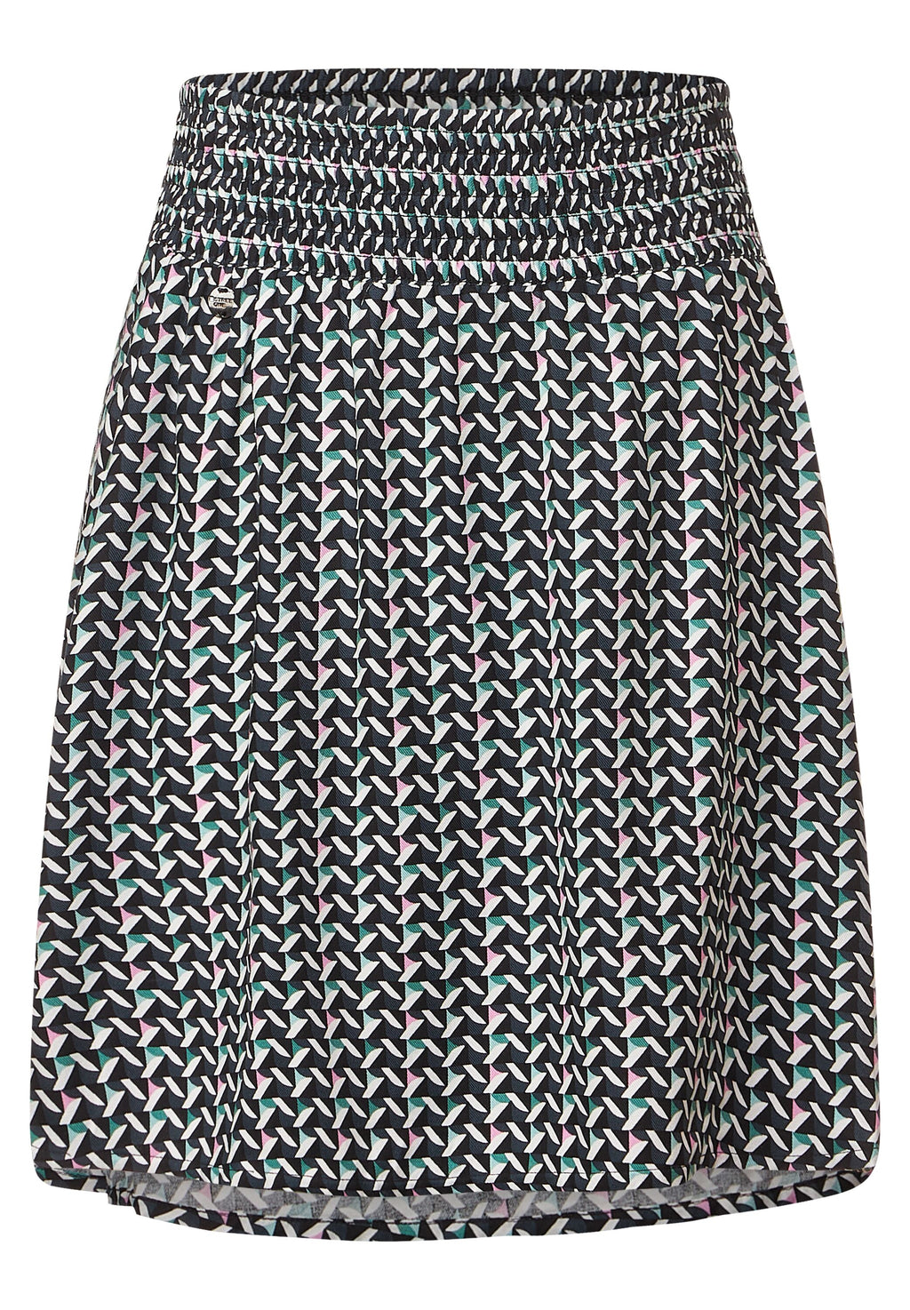 Rock mit Smock Bund