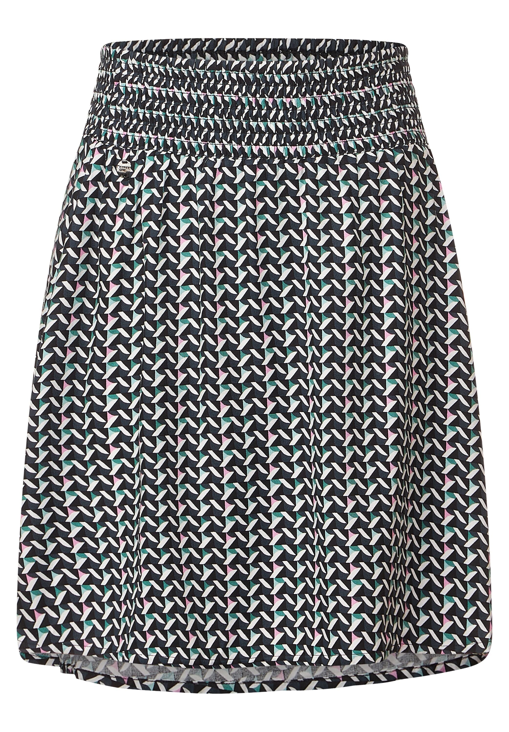 Rock mit Smock Bund