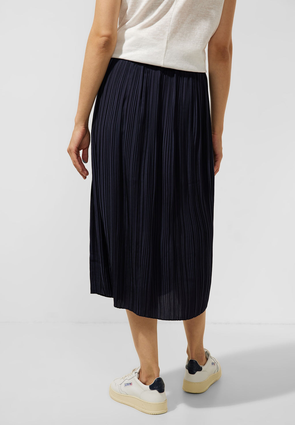 Midirock mit Plissée