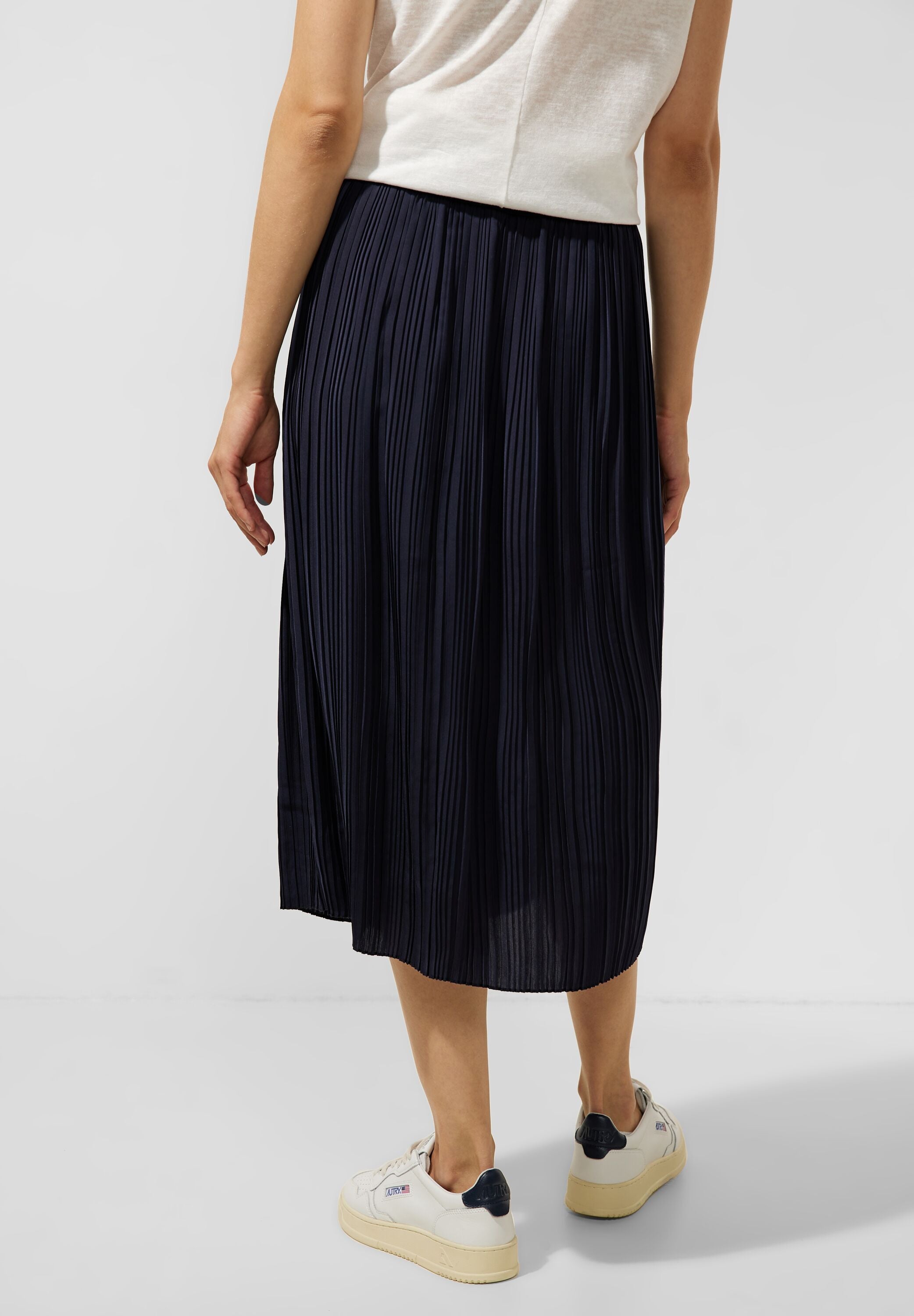 Midirock mit Plissée