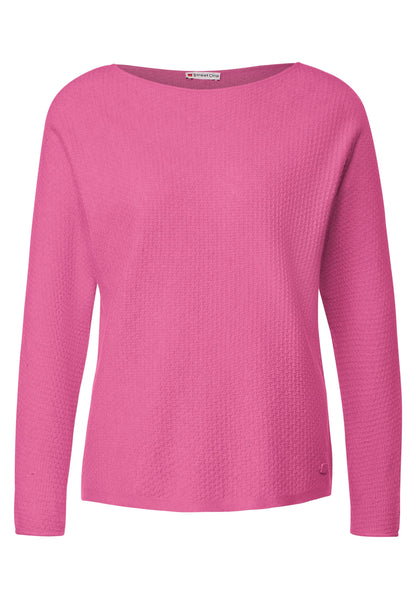 Struktur Strickpullover