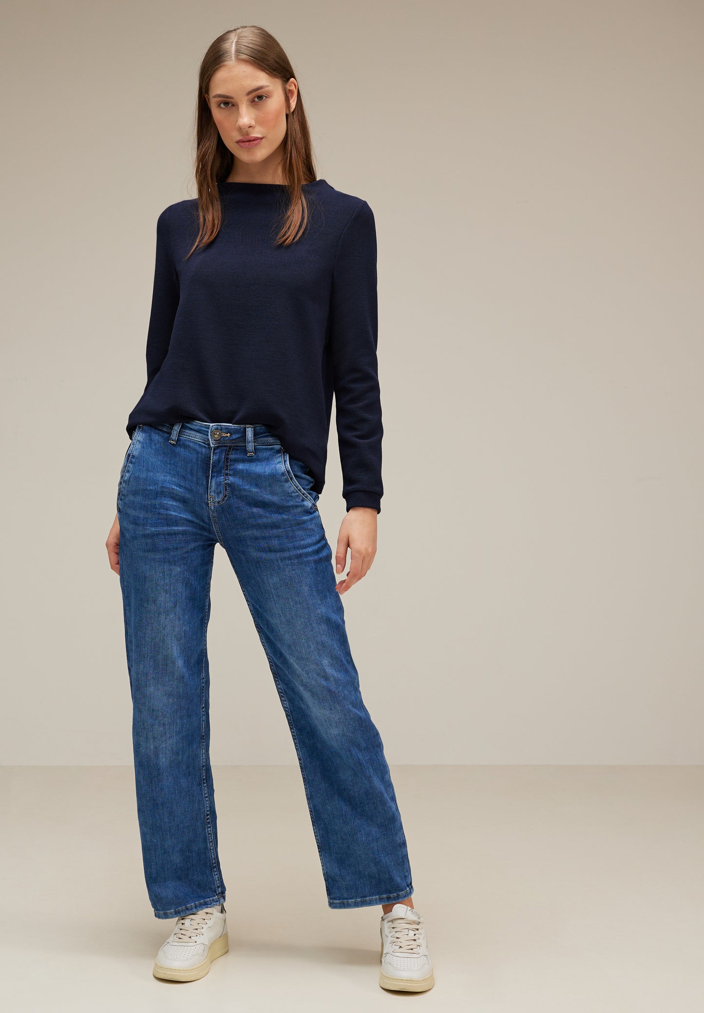 Feines Langarmshirt
