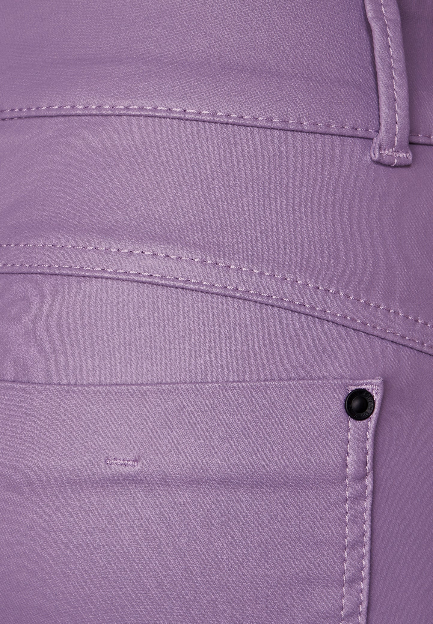 Slim Fit Hose mit Coating