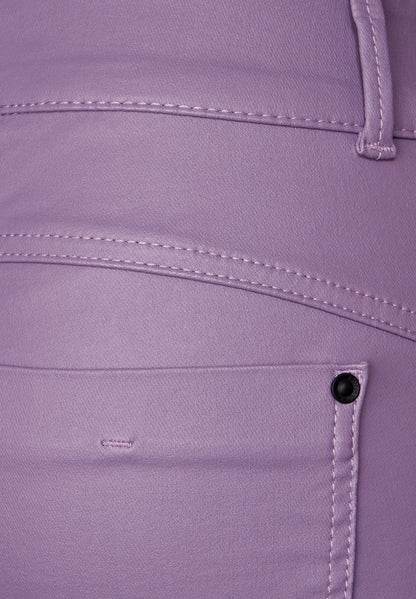 Slim Fit Hose mit Coating