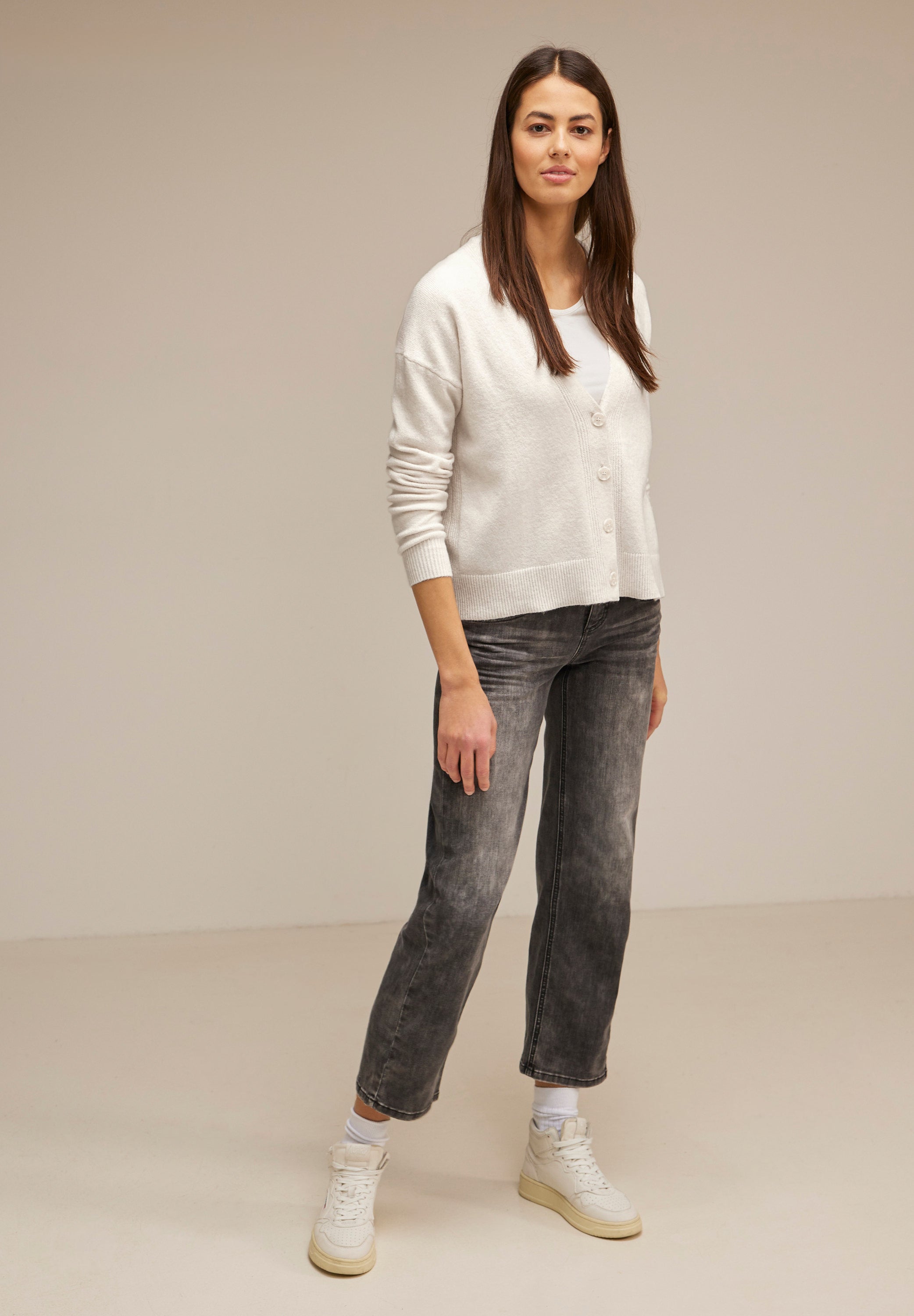 Cardigan mit Knopfleiste