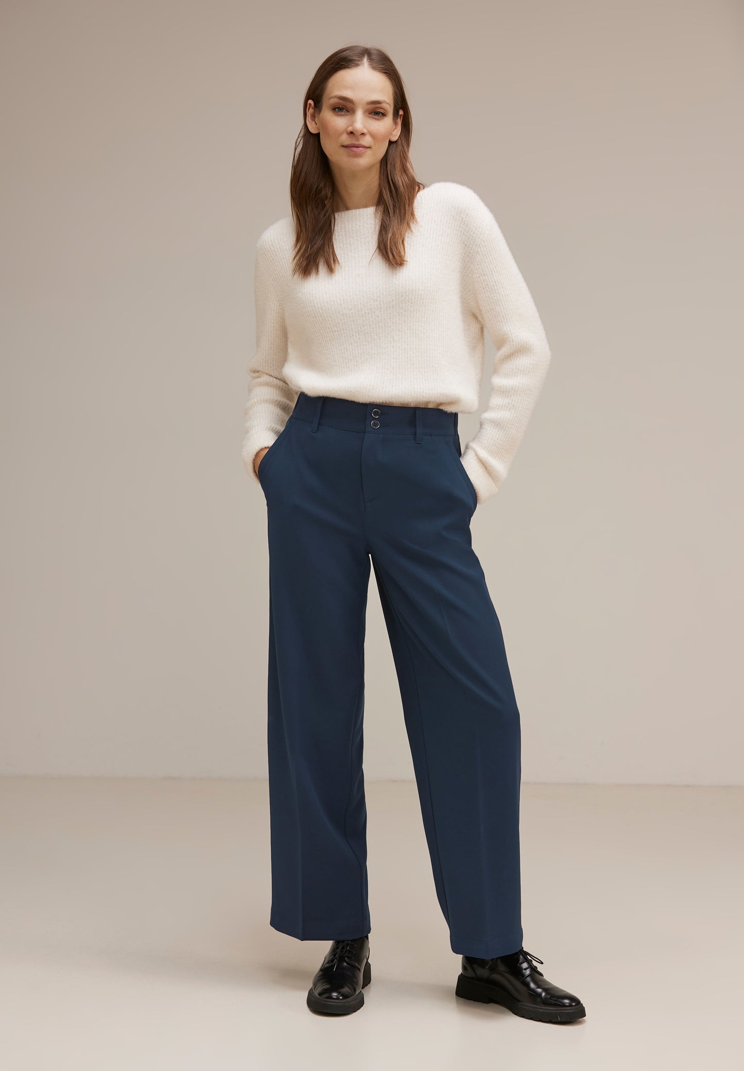 Casual Fit Twillhose