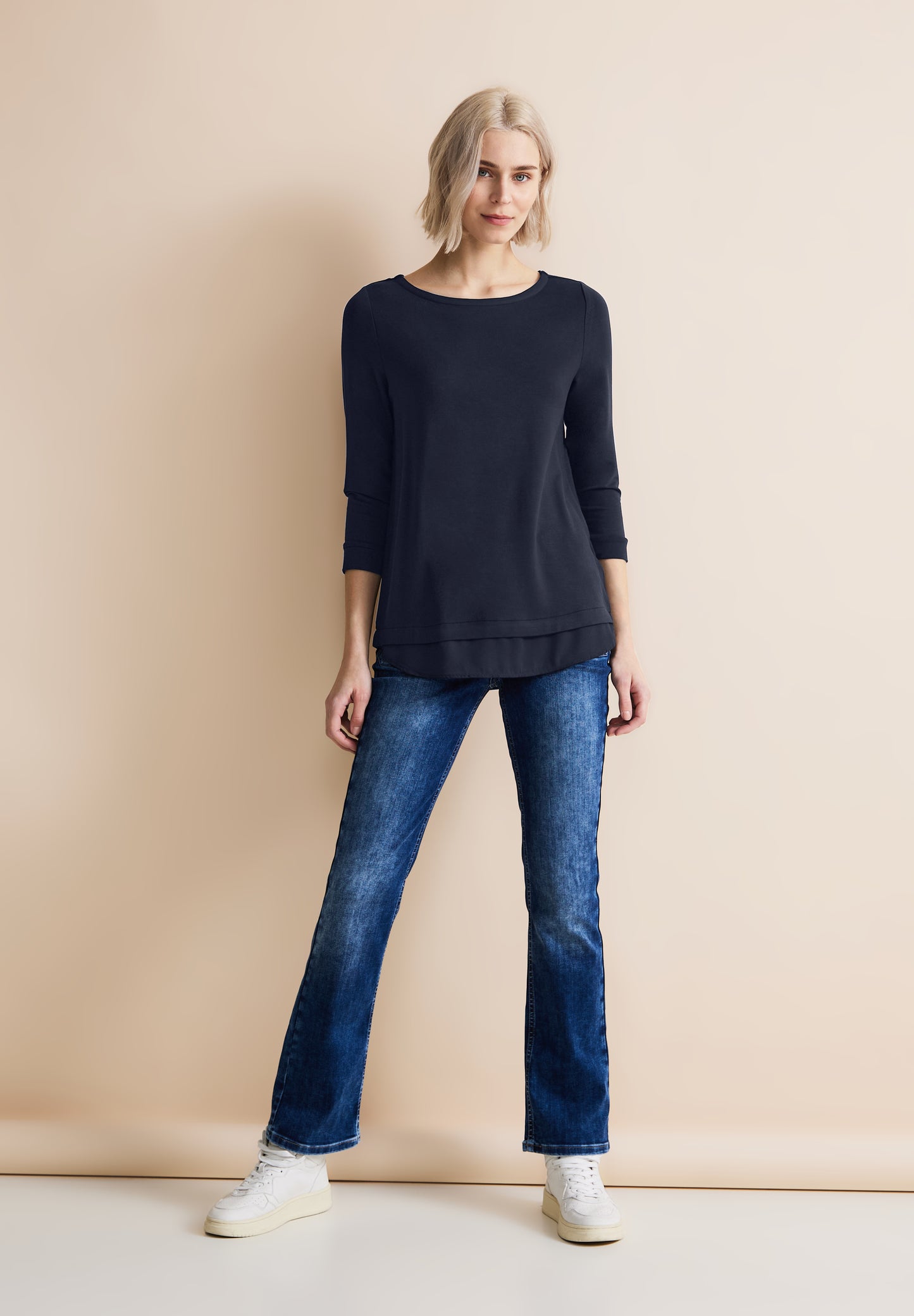 T-Shirt im Lagenlook