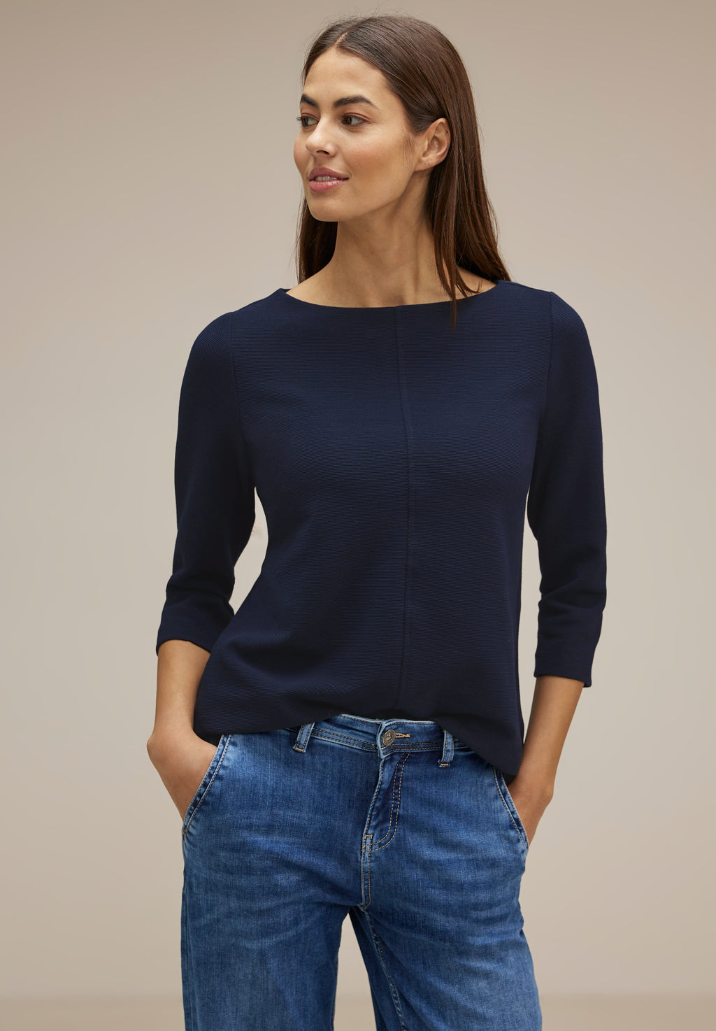 Shirt mit feiner Struktur