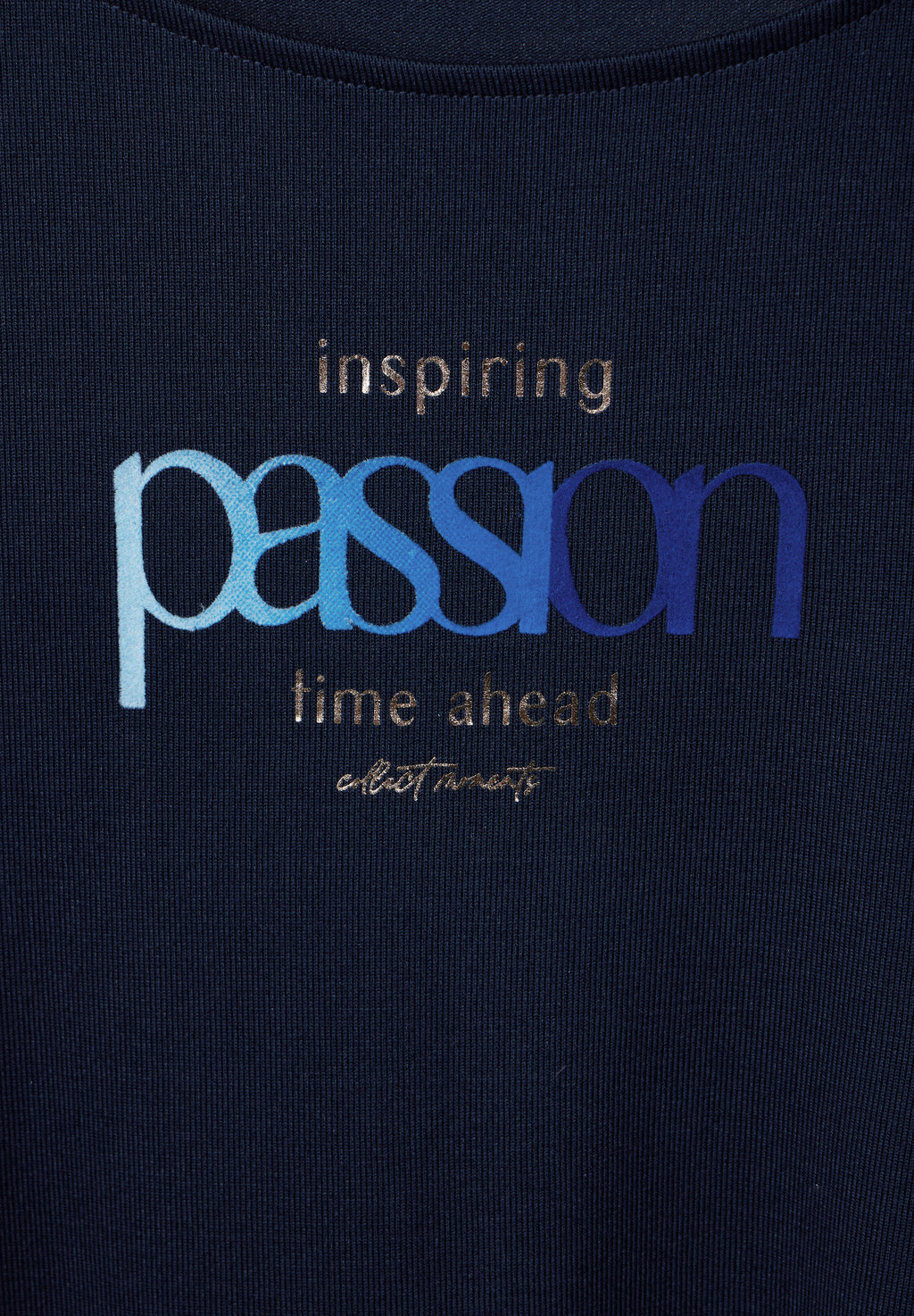 Shirt mit Flock-Print