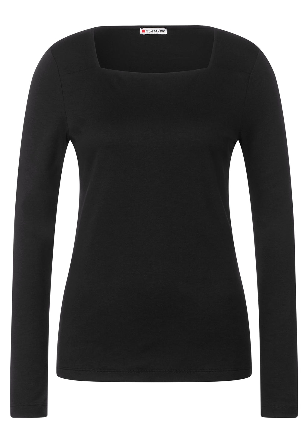 Shirt mit Carrée Ausschnitt