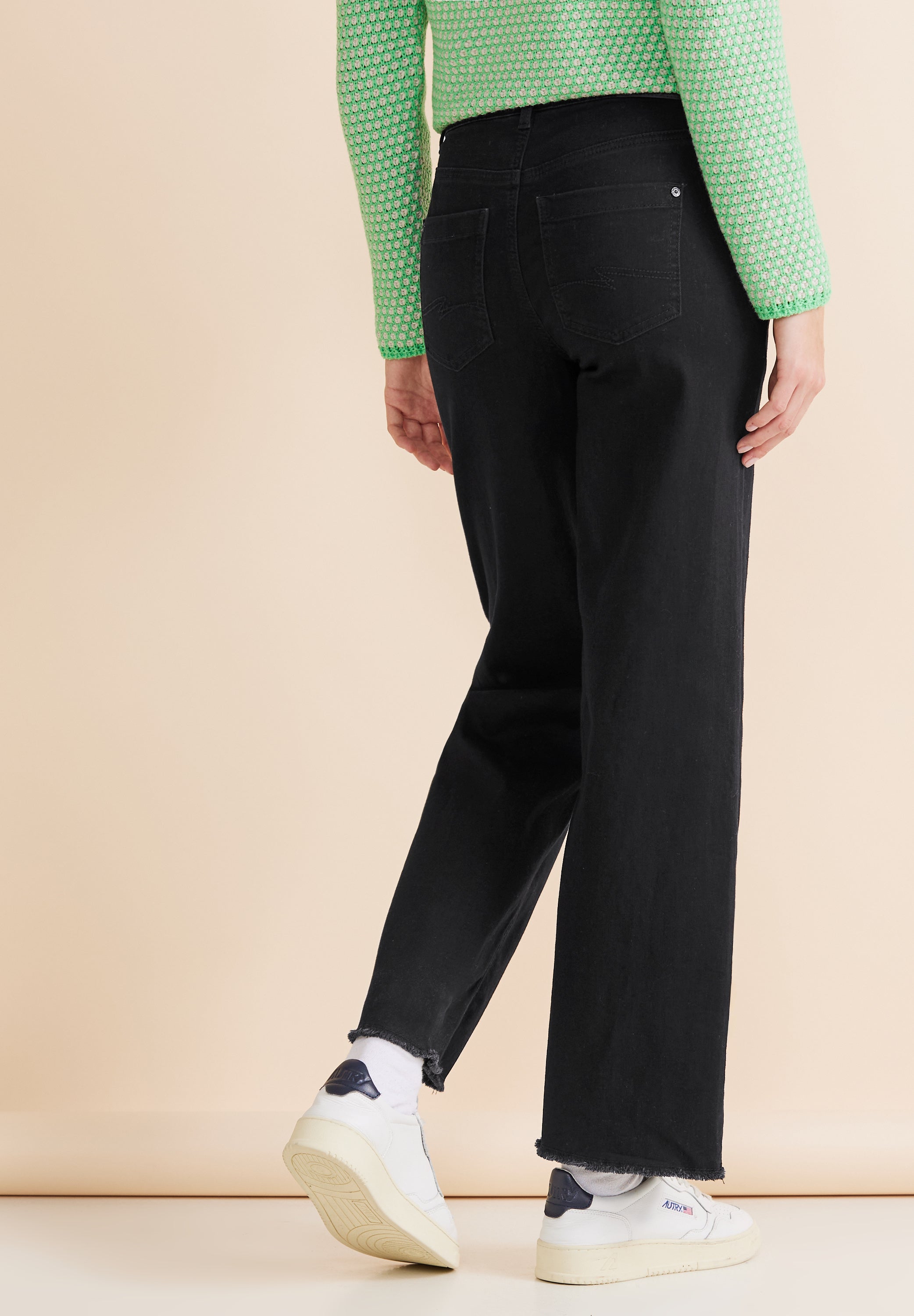 Casual Fit Culotte Jeans