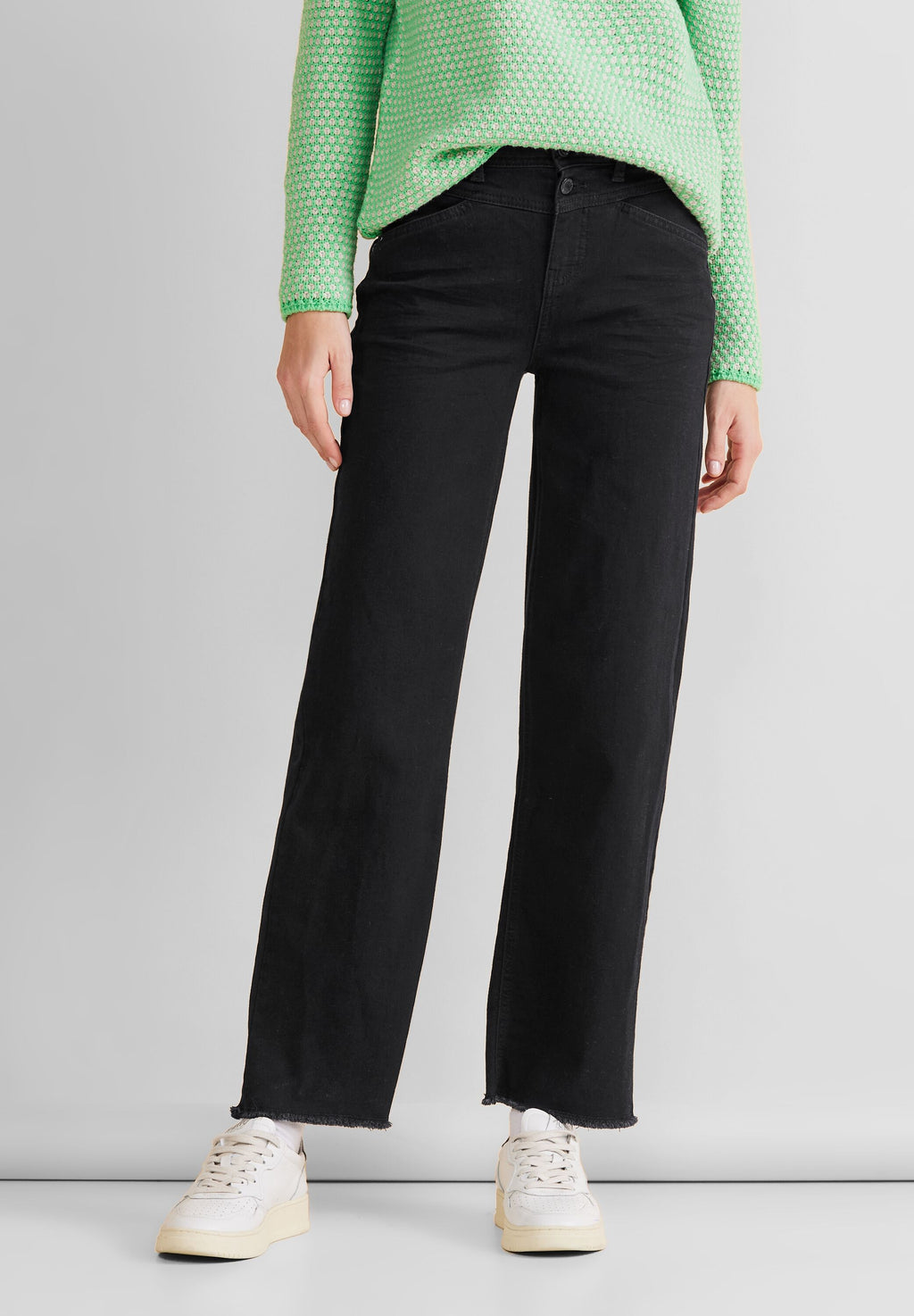 Casual Fit Culotte Jeans