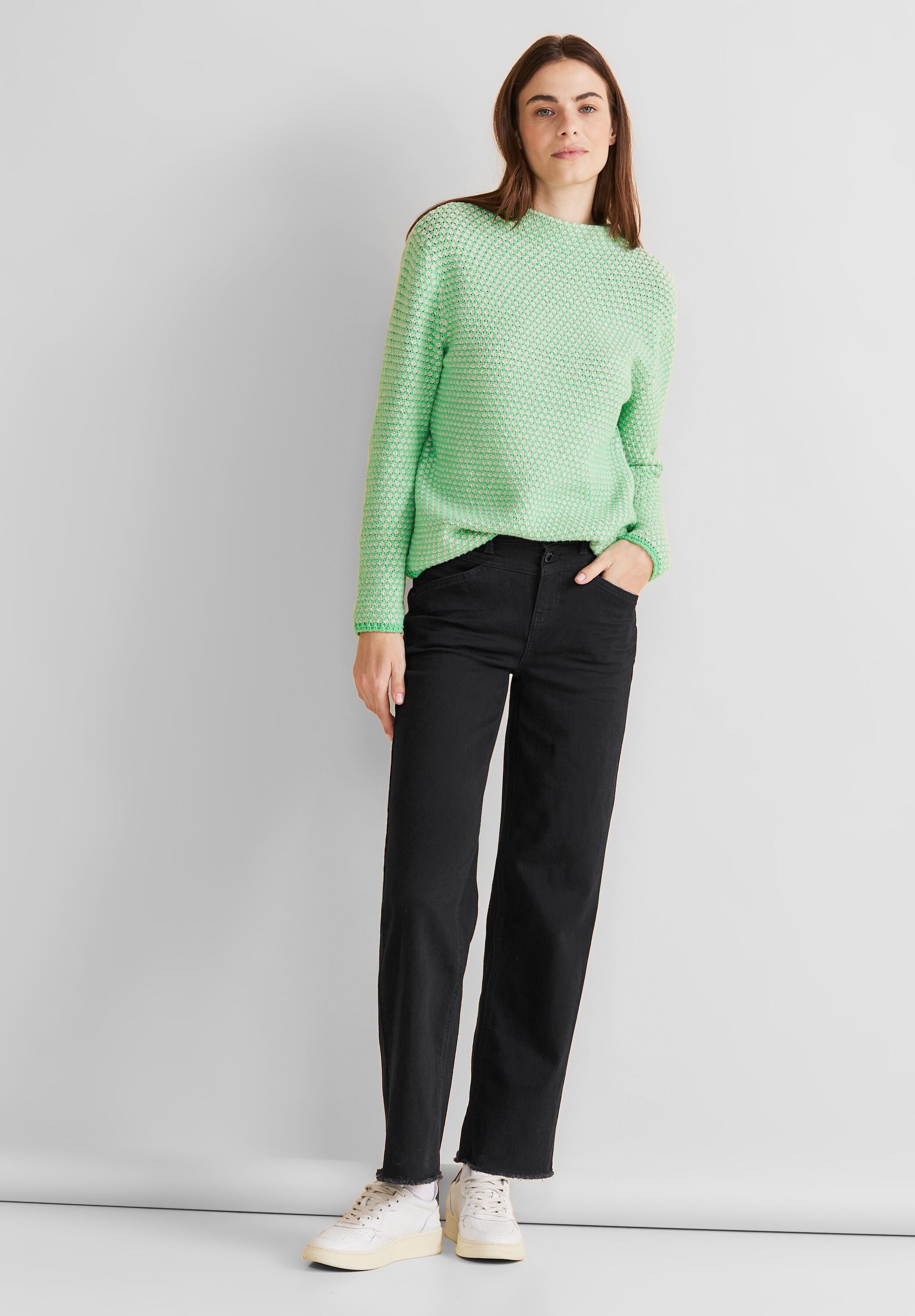 Casual Fit Culotte Jeans