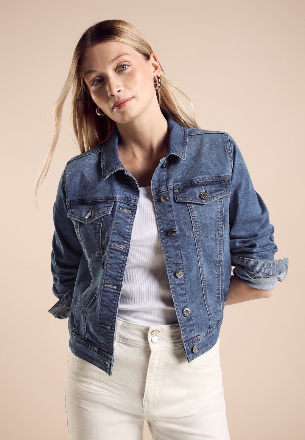 Indigo Jeansjacke