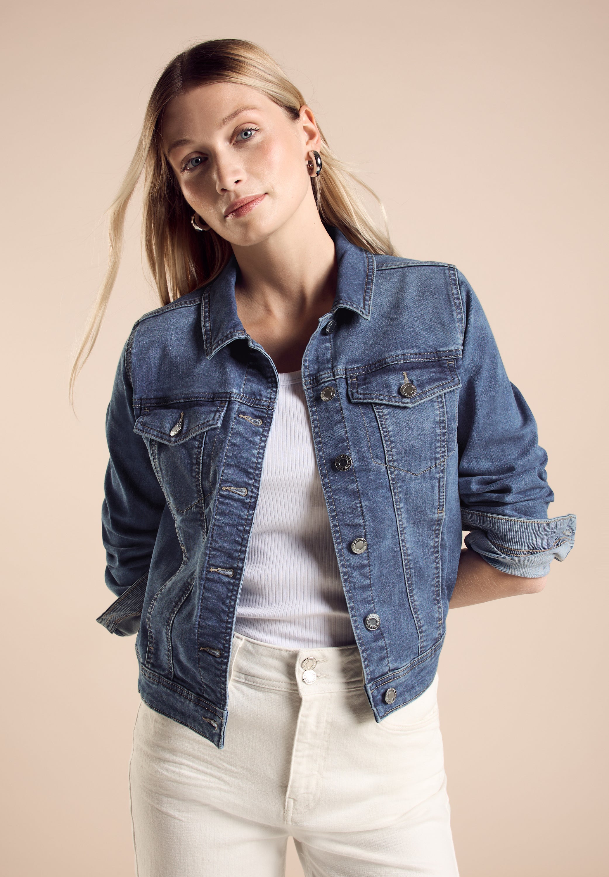Indigo Jeansjacke
