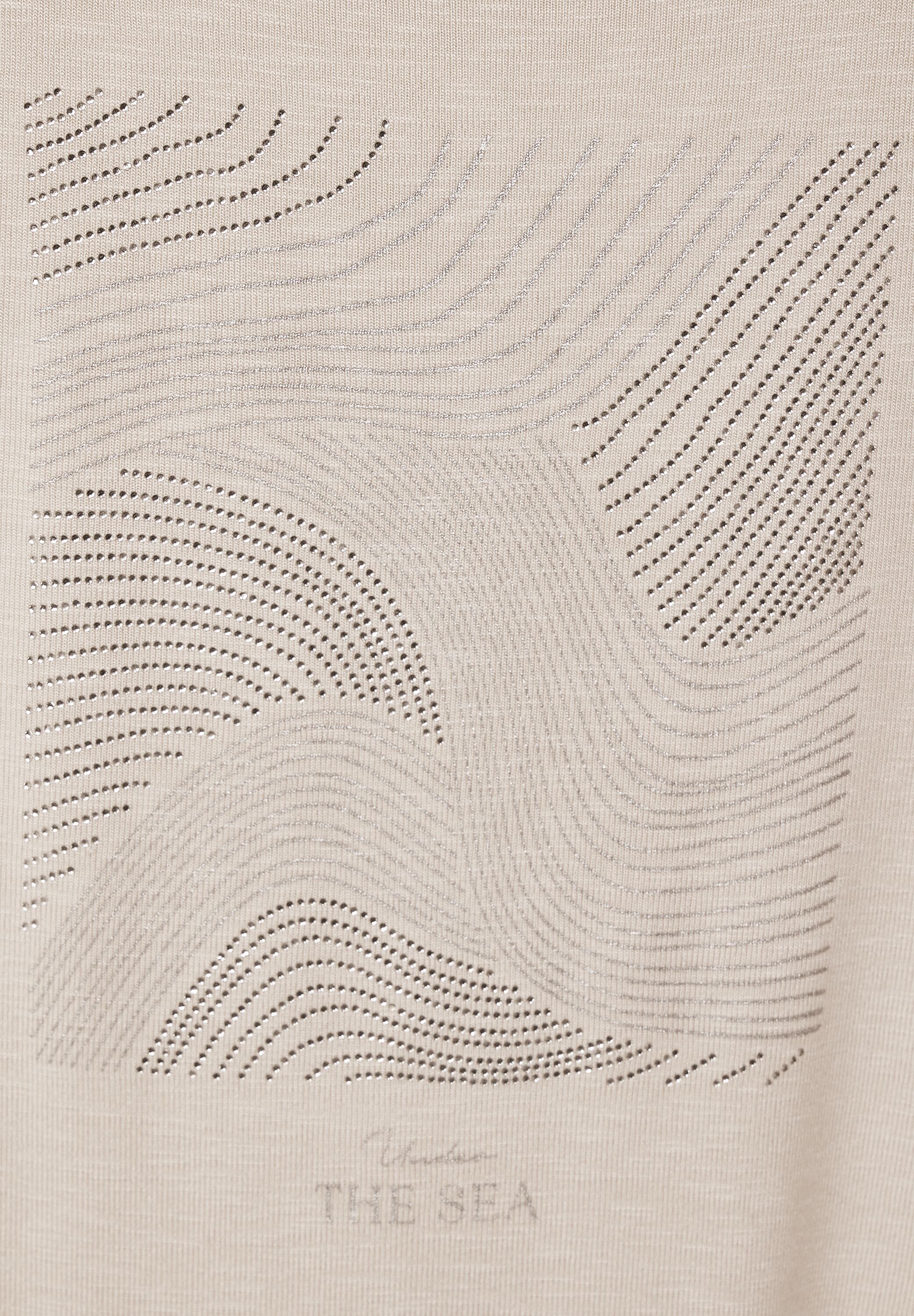 Steinchen Print Shirt