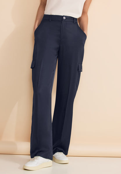 Casual Fit Satin Hose
