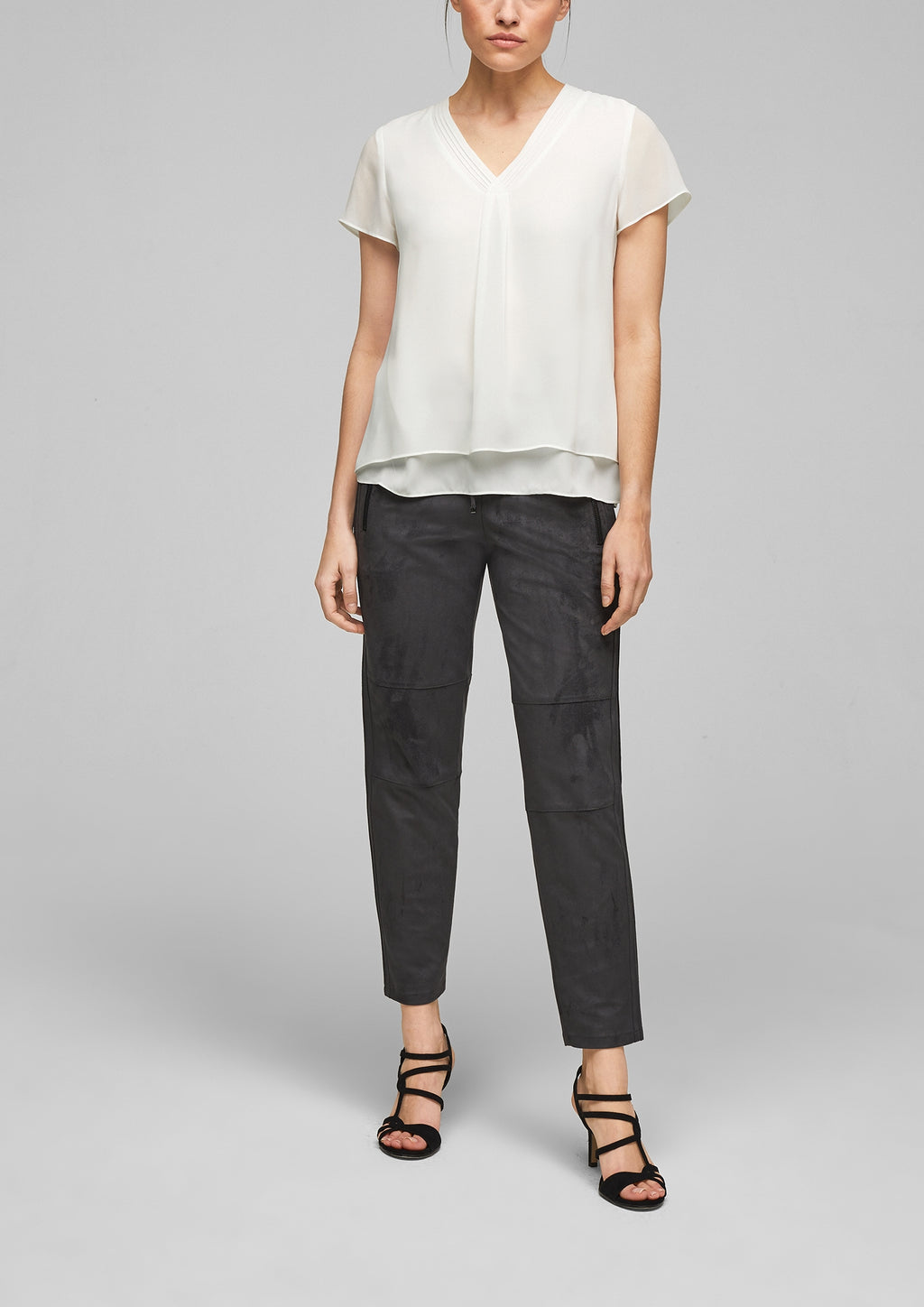 Chiffon-Bluse