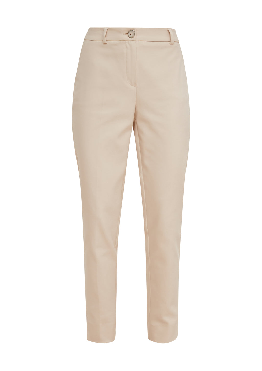 7/8-Hose Slim Fit mit Saumschlitz von Comma